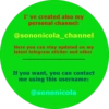 Personal channel