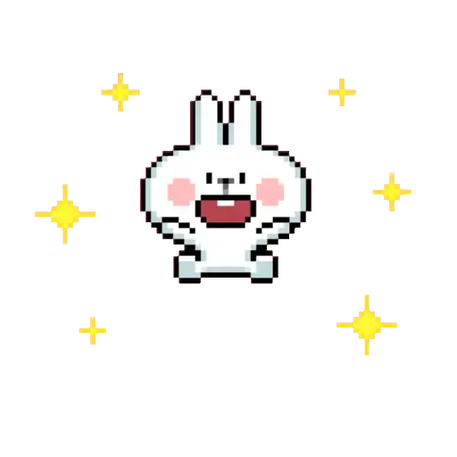 Dot Animation Spoiled Rabbit (5zfr4jgn3p)