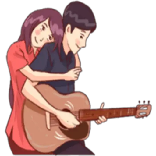 عناق مع الغيتار (5qzyt9j6hx)