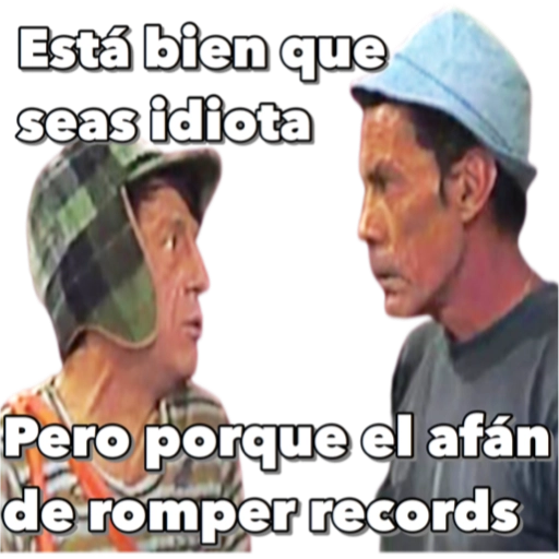 Está bien que seas idiota Pero porque el afán de romper (bzg5n8rjs6)