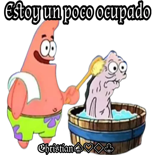 Estoy un poco ocupado Christian & (76xc9t2vyp)