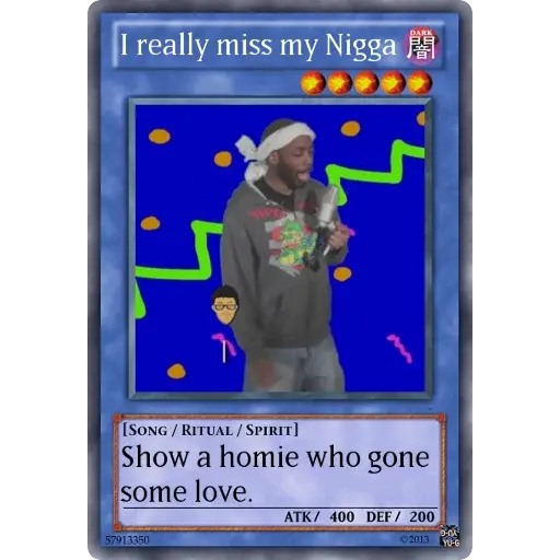 I really miss my Nigga DARK [SONG / RITUAL / SPIRIT] Show a (bncgpk8swx)