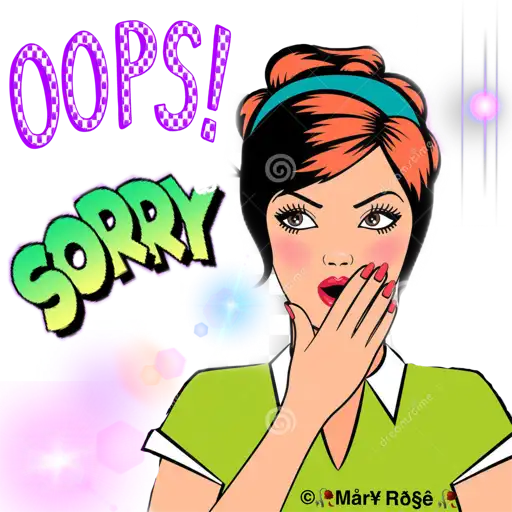 OOPS! SORRY omsting dreant/Gime CMår¥ Rosê (nm9qb5hwd2)