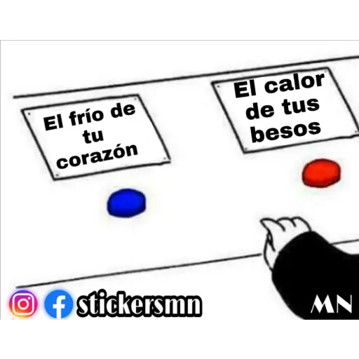 El frío de tu corazón of stickersmn El calor de tus besos MN (ybdjhx2ksf)