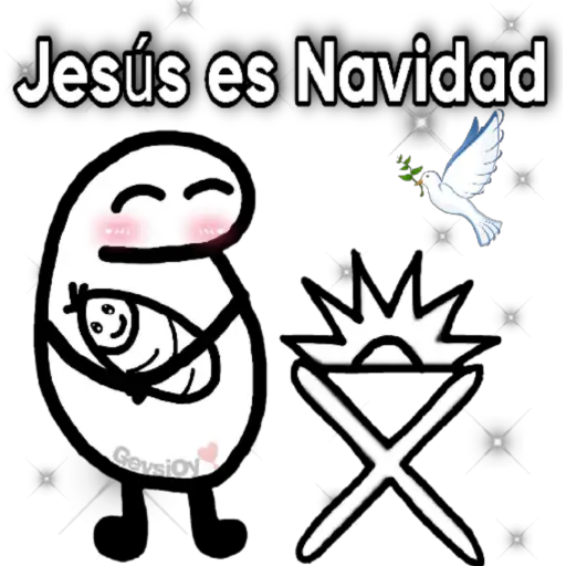 Jesús es Navidad Gevsion (fg35shxt9p)