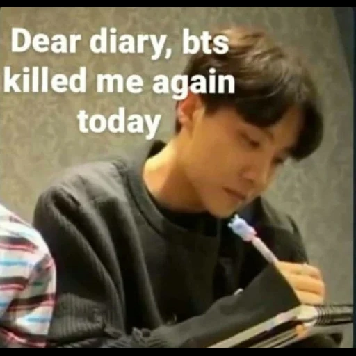 Dear diary, bts killed me again today (csqx8tdn39)