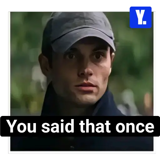 Y. You said that once (ctzf7hmv8k)