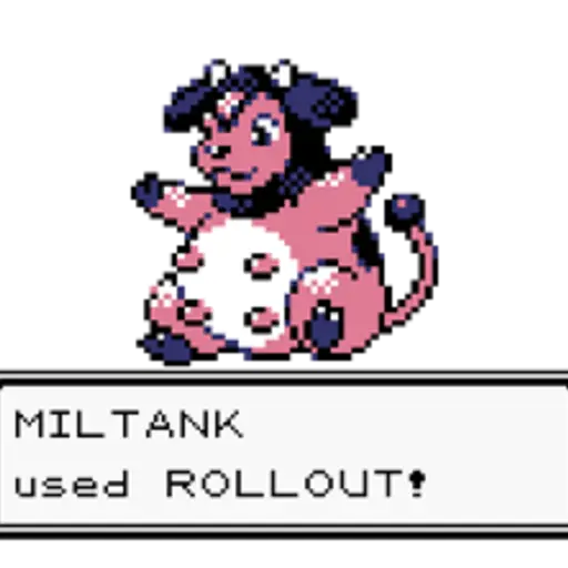 MILTANK used ROLLOUT! (j8tx63kd7m)