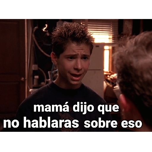 mamá dijo que no hablaras sobre eso (9z35gdhw2s)
