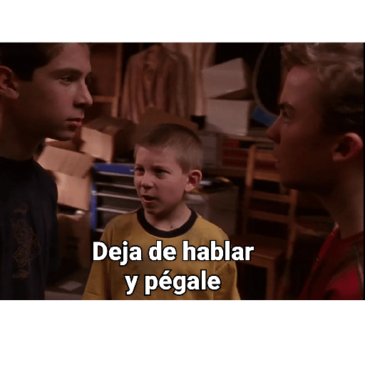 Deja de hablar y pégale (jw4x7dkqzr)