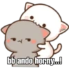قطة Horny (kr6785b2gw)
