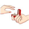 تأخذ الخاتم
