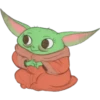 Baby Yoda animado