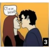 And that kiss?