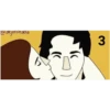 Cheek kiss smile