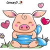 Pig'Cute (By Simary_) (z93xj8twdc)