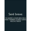 Seré breve... (mn25q38bcs)