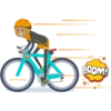 Muslim Hijab Women Cycling
