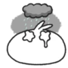 Tomung the snowball rabbit! (hd76sw49q3)
