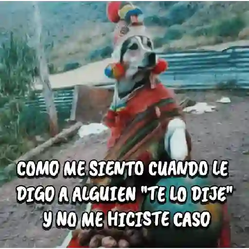 COMO ME SIENTO CUANDO LE DIGO A ALGUIEN "TE LO DIJE" 9 NO ME (6zxsmb235h)