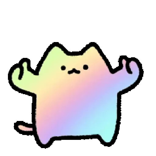 Kucing Rainbow GIF 🌈 (ntxhqcjbkw)