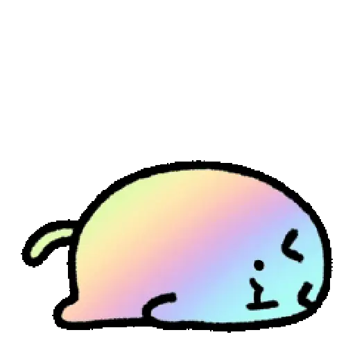 Kucing Rainbow GIF 🌈 (fwxpn2sv97)