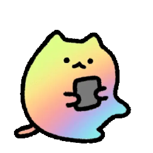 Kucing Rainbow GIF 🌈 (pqsfzdkh3n)