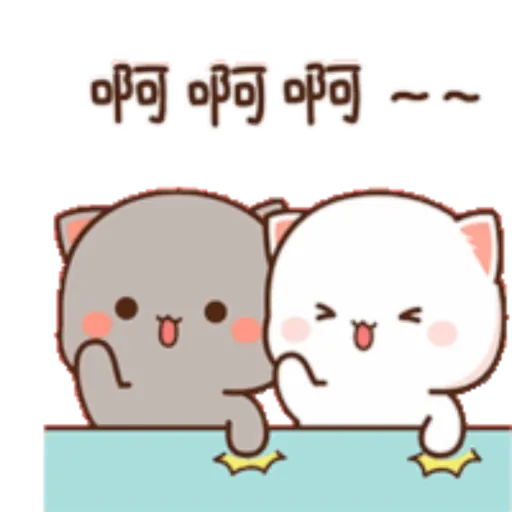 Love peach Mochi cat love  (7jhtkg2dr3)