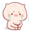 Stiker Piggy Bucin 🐷 (x35czvj946)