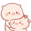 Stiker Piggy Bucin 🐷 (xs46b9qmn7)