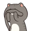 Stiker GIF Kucing Lucu (7smngxqz9k)