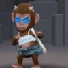 🐒 • القرد الراقص • 🐒 (bn57w8jm2g)