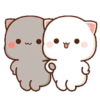 Cute Cat Bucin GIF ♥️ (6j384t5phw)