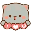 Cute Cat Bucin GIF 😸 (b6d2j7qwzv)