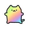 Kucing Rainbow GIF 🌈 (62zh9r8d4q)