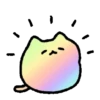 Kucing Rainbow GIF 🌈 (kb7g3vyqdw)