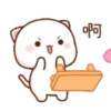 Love peach Mochi cat love  (6z2sjht8v5)