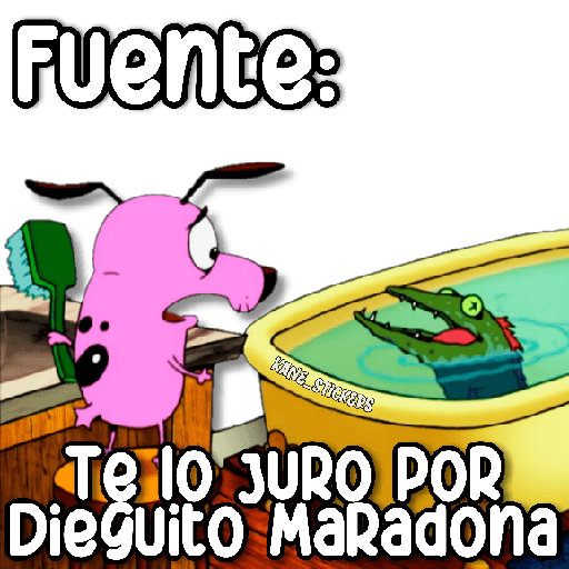 Fuente: Te lo JURO POR Dieguito Maradona (vhxn7msq5w)