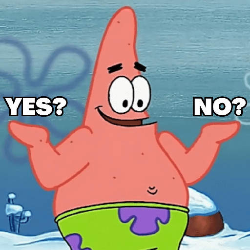 YES? NO? (6vdrbnmsxh)
