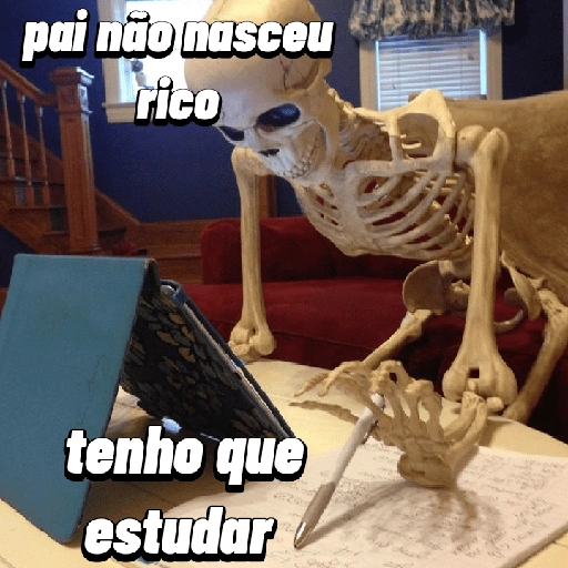 pai não nasceu rico tenho que estudar (crzt48khgy)