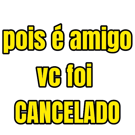 pois é amigo vc foi CANCELADO (ct7wfh69sy)
