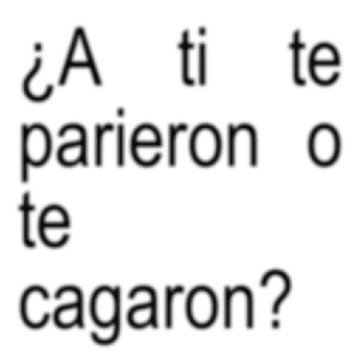 ¿A ti te parieron o te cagaron? (49qcw7mj36)