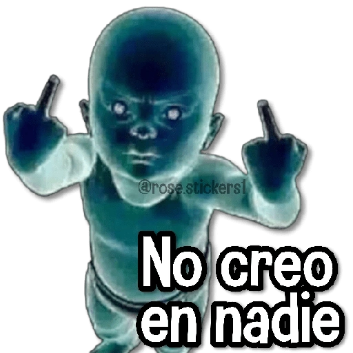 @rose stickers! No creo en nadie (w6hqyx8g43)