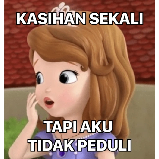 KASIHAN SEKALI TAPI AKU TIDAK PEDULI (mj6fq4tpbs)