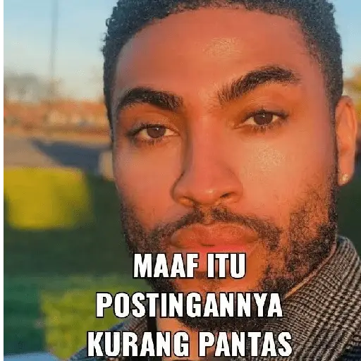 MAAF ITU POSTINGANNYA KURANG PANTAS (dsq47xfbwn)