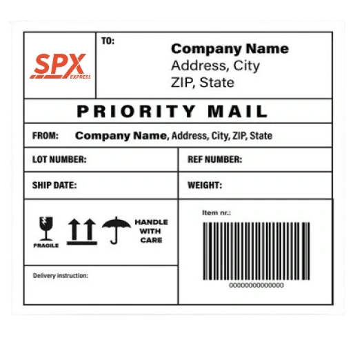 SPX FROM: EXPRESS TO: Company Name Address, City ZIP, State (jst3z9f4k8)