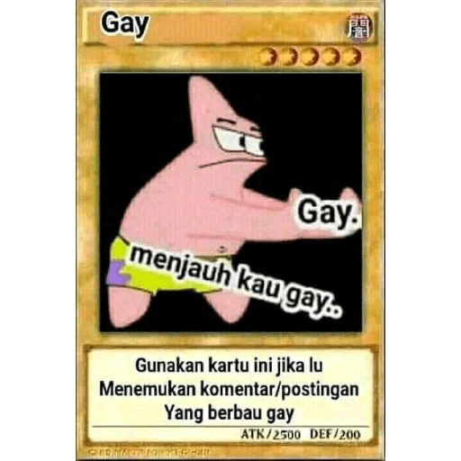 Gay 藺 33333 Gay menjauh kau gay. Gunakan kartu ini jika lu (yvcs6qzx9k)