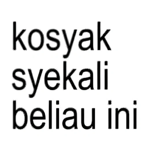kosyak syekali beliau ini (f9s7zvrwtk)