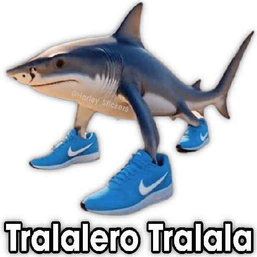 @Harley Stickers Tralalero Tralala (h6qzpdsb24)