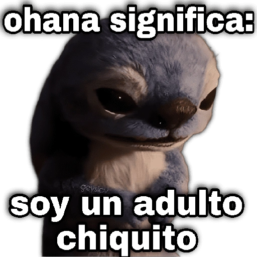ohana significa: gevsiov soy un adulto chiquito (87vmpscykf)